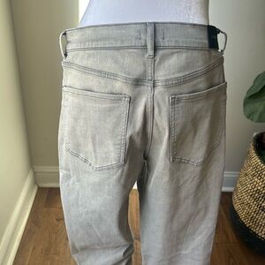 Express Gray Flare Leg Jeans